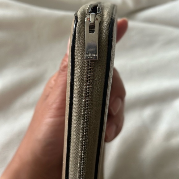 Celine beige long wallet - Picture 4 of 11